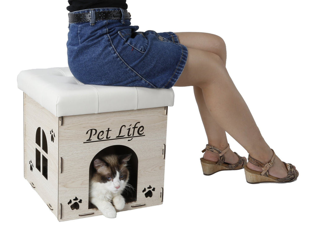 Pet Life ® 'Kitty Kallapse' Collapsible Folding Kitty Cat
