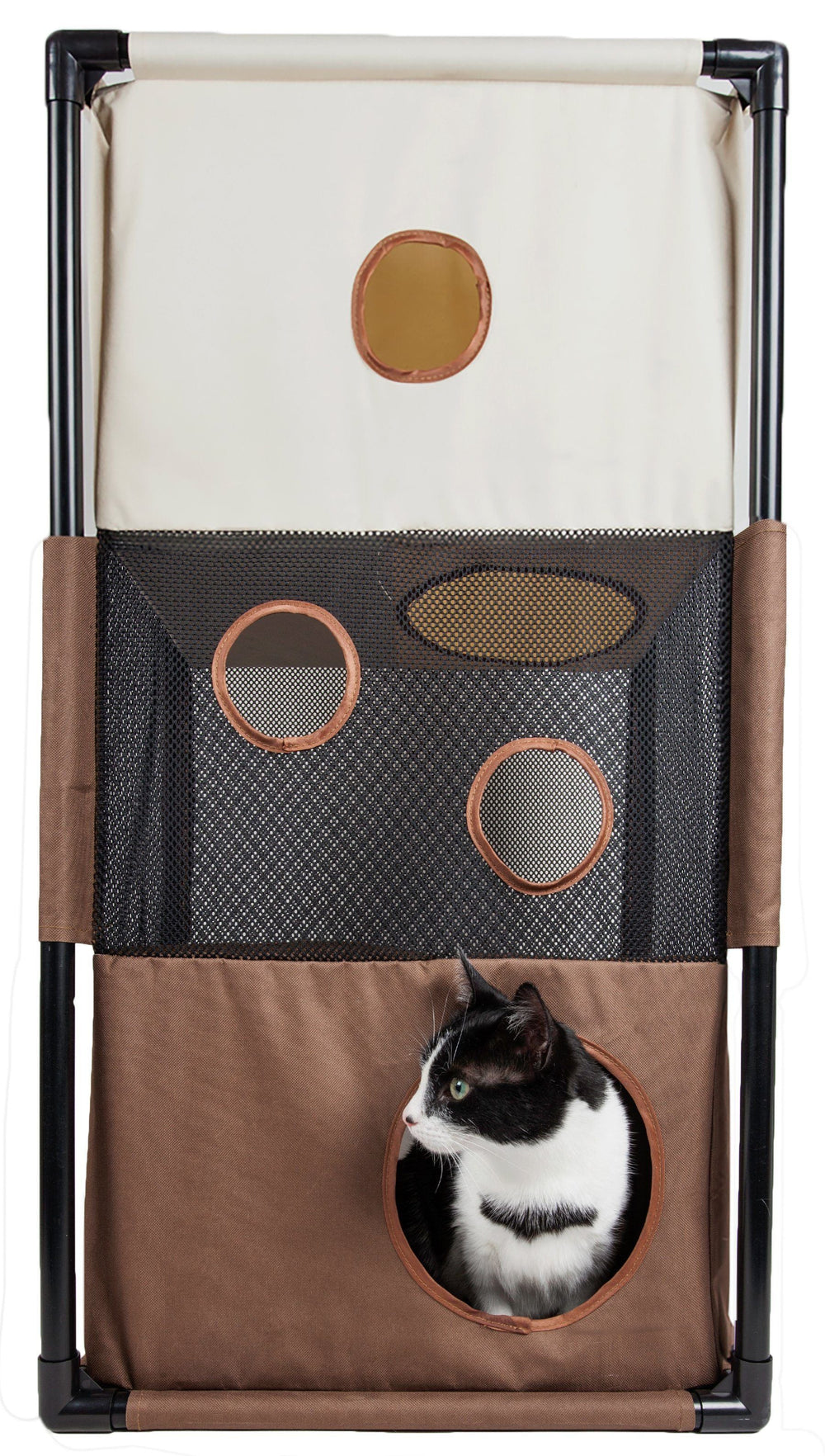 Pet Life ® 'Kitty-Square' Collapsible Travel Interactive