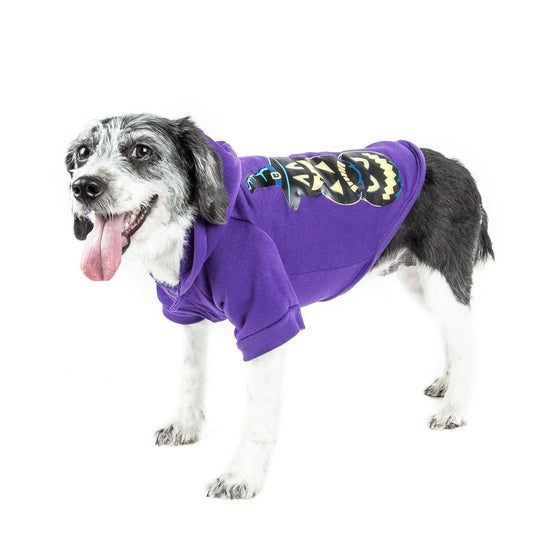 Pet Life ® LED Lighting Halloween Happy Snowman Hooded Dog Costume Sweater w/ Included Batteries