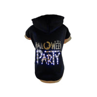 Pet Life ® LED Lighting Halloween Party Hooded Dog Costume Sweater w/ Included Batteries