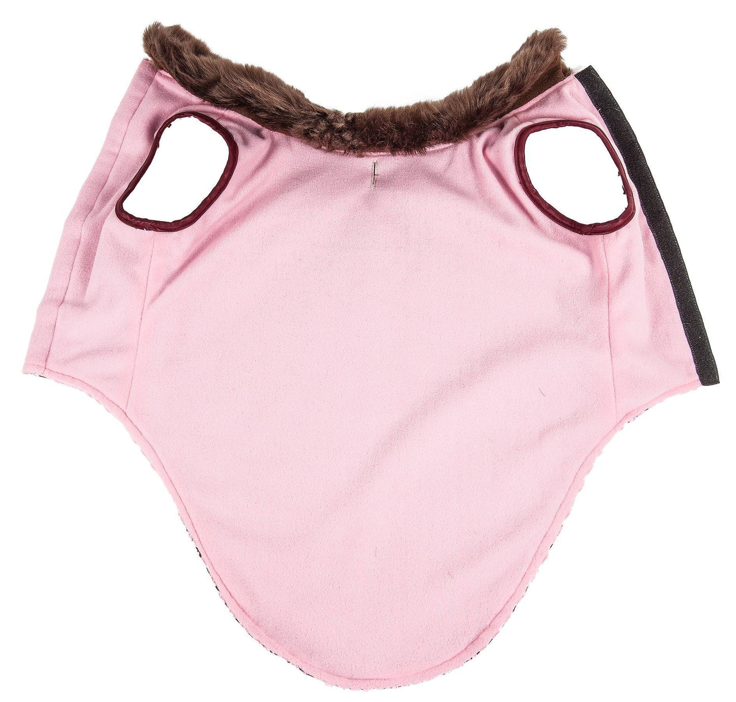 Pet Life ®  Luxe 'Beautifur' Box-Stitched Elegant Designer Mink Fur Dog Coat