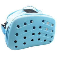 Pet Life ® 'Narrow Shelled' Perforated Lightweight Collapsible Military Grade Fashion Designer Travel Pet Dog Carrier Crate