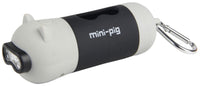 Pet Life ® 'Oink' LED Flashlight and Waste Bag Dispenser