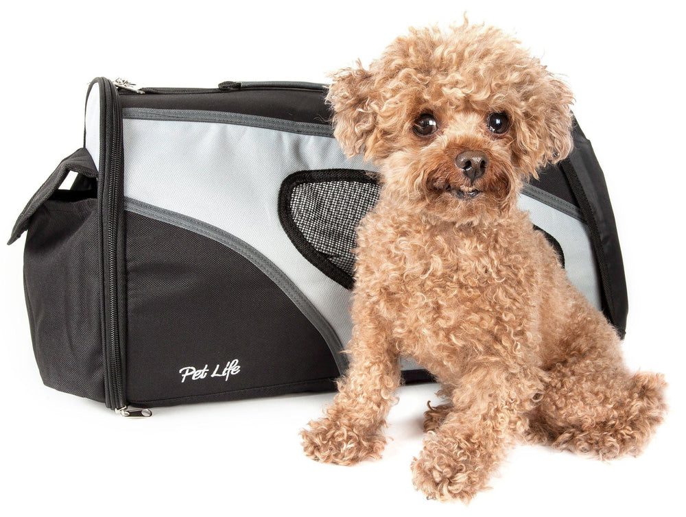 Pet Life ® 'Phenom-Air' Airline Approved Collapsible Fashion