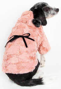 Pet Life ® 'Pink-Mink' Luxury Designer Dog Coat