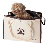 Pet Life ® 'Posh Paw' Elegant Leatherette Designer Fashion