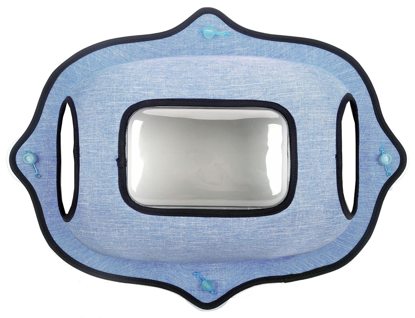 Purr-View Clear Window Cat Lounger with Heavy Duty Suction Cup