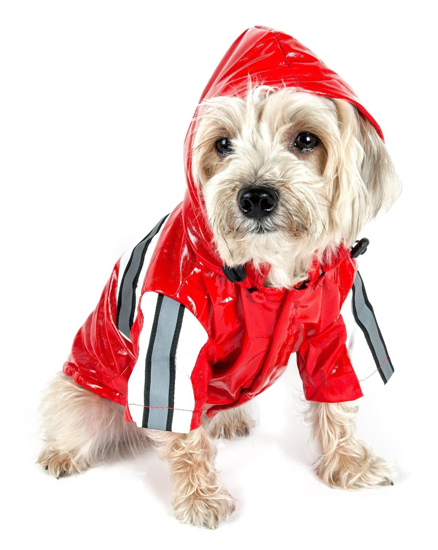Dog Raincoat Reflective Waterproof Adjustable 0.4 Lbs Pet Life 🌧️