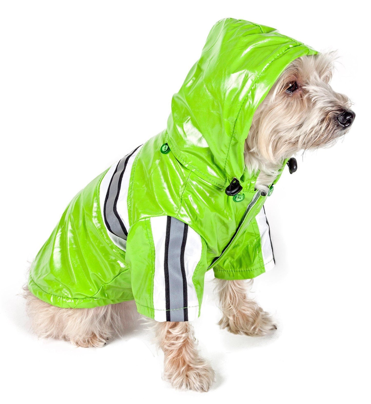 Dog Raincoat Reflective Waterproof Adjustable 0.4 Lbs Pet Life 🌧️