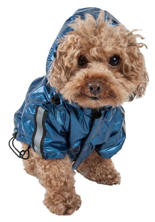 Dog Raincoat Reflective Multi-Adjustable 0.3 Lbs Pet Life 🌧️
