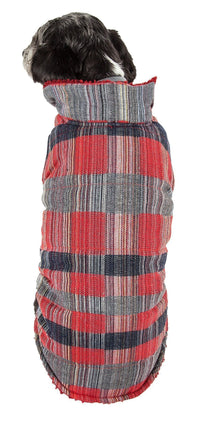 Pet Life ® 'Scotty' Tartan Classical Insulated Fashion Plaid Dog Coat