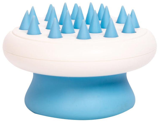 Scwubba Ergonomic Pet Bathing Brush and Gentle Massage Tool