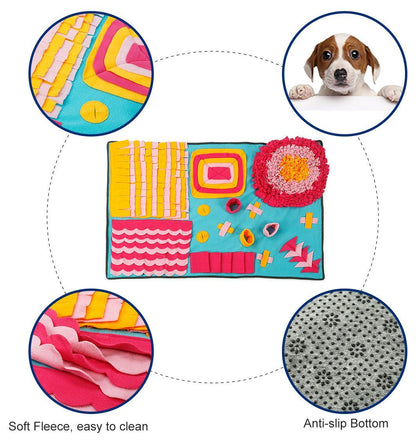 Sniffer Snack Interactive Pet Snuffle Feeding Mat Durable