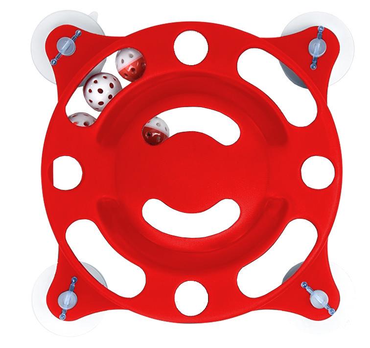 Pet Life ® 'Sticky-Swipe' Interactive Suction Cup Kitty Cat Toy