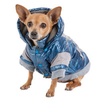 Pet Life ® 'Vintage Aspen' 3M Insulated Sporty Ski Dog Jacket w/ Removable Hood