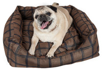 Pet Life ® 'Wick-Away' Wick-Proof Nano-Silver and Anti-Bacterial Water Resistant Rectangular Pet Dog Bed