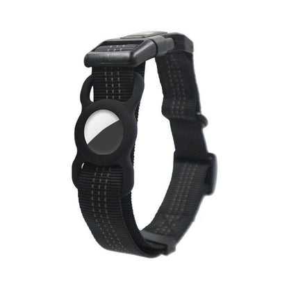 Purrfect Pet Kingdom black training collar with pet location tracker for dogs and adjustable strap