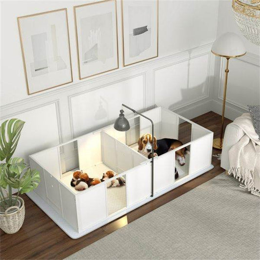 Purrfect Pet Kingdom Pet Playpen for Small Dogs as picture Purrfect Pet Kingdom