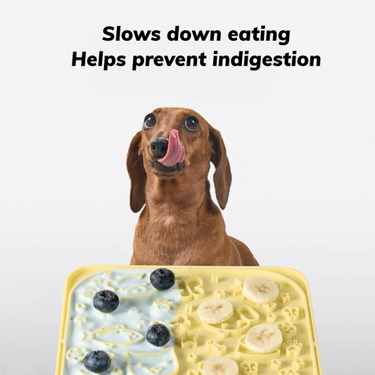 MangoPets Dog Lick Mat for pets, designed as a pet slow feeding mat to prevent indigestion