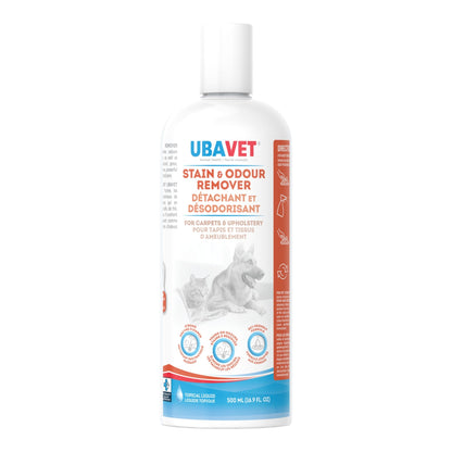 UBAVET Stain and Odor Remover for Dogs & Cats – Powerful