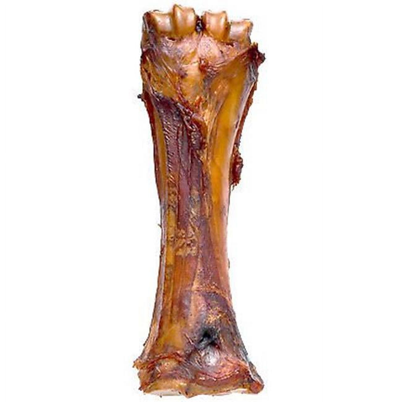 The Pet Gourmet healthy beef bone treat for pets, ideal for chewing and promoting dental health