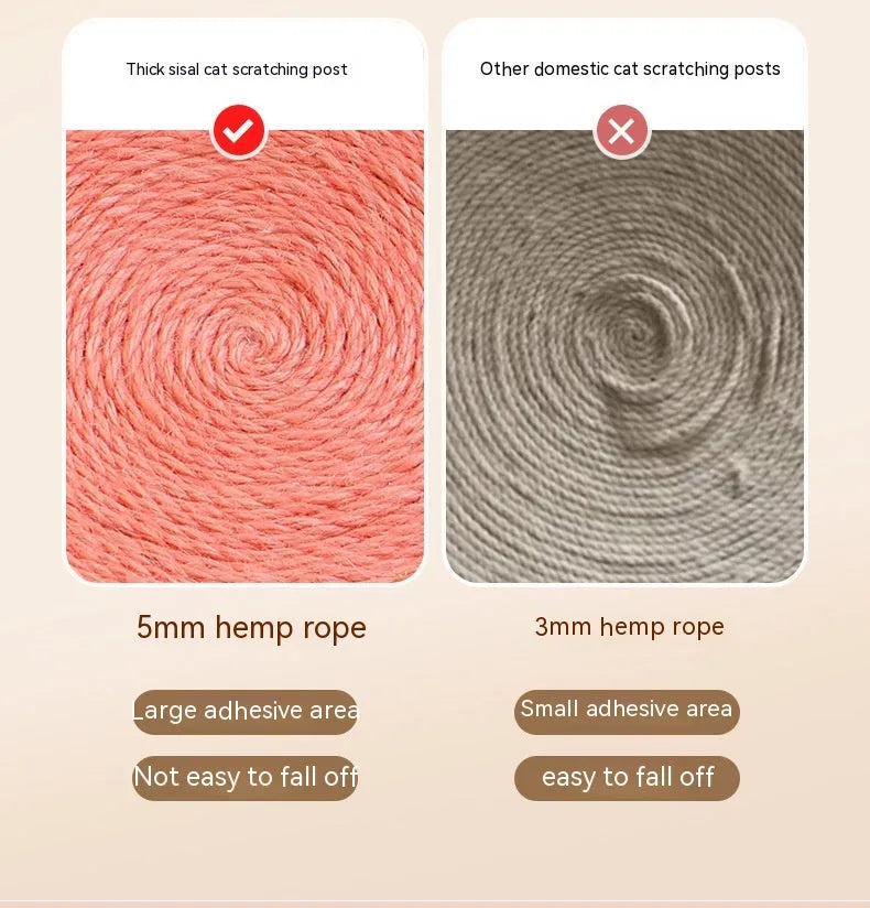 Pet Zen - Anti-chip Wear-resistant Protection Sisal Cat Scratch Board - 0