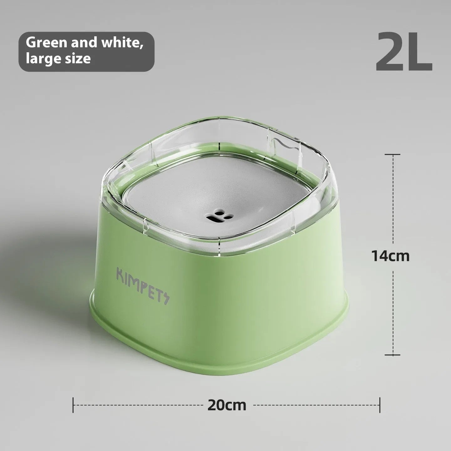 Pet Zen - Anti-tumble Dog Keep Dry Mouth Floating Bowl - 0