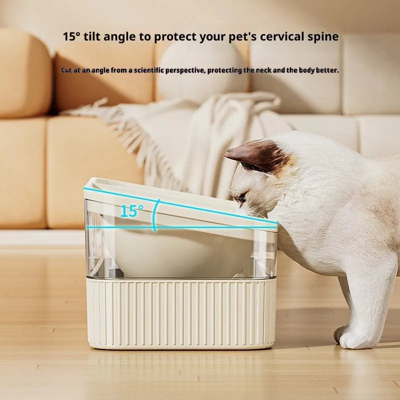 Pet Zen - Automatic Filtration And Circulation Large-capacity Cat Feeding And Drinking Water Dispenser - Auto Feeders