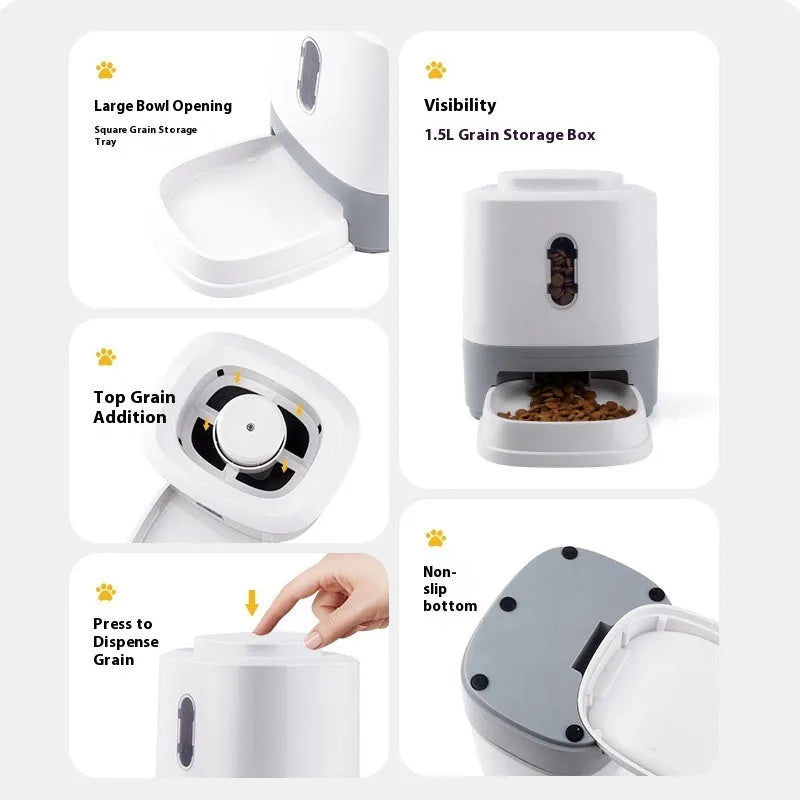 Pet Zen - Automatic Pet Feeder Educational Press Feeding Toys - 0