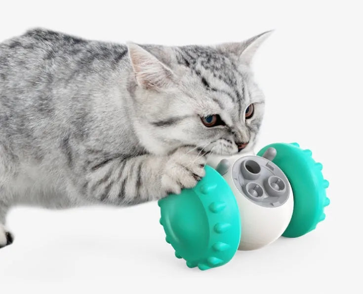 Pet Zen - Cat And Dog Toys Slow Food Interactive Balance Car - 0