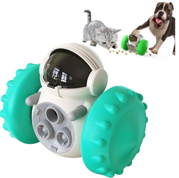 Pet Zen - Cat And Dog Toys Slow Food Interactive Balance Car - 0