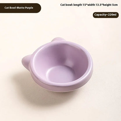 Pet Zen - Cat Bowl Cat Ceramic Dog Drinking Water - Cat Bowls