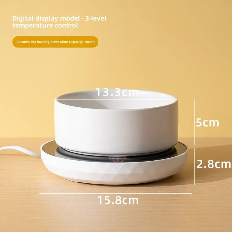 Pet Zen - Cat Bowl Ceramic Heating Constant Temperature Cat Water Bowl - 0