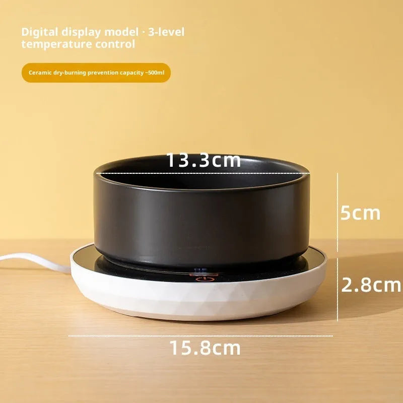 Pet Zen - Cat Bowl Ceramic Heating Constant Temperature Cat Water Bowl - 0