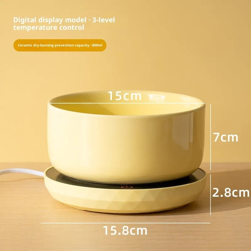 Pet Zen - Cat Bowl Ceramic Heating Constant Temperature Cat Water Bowl - 0