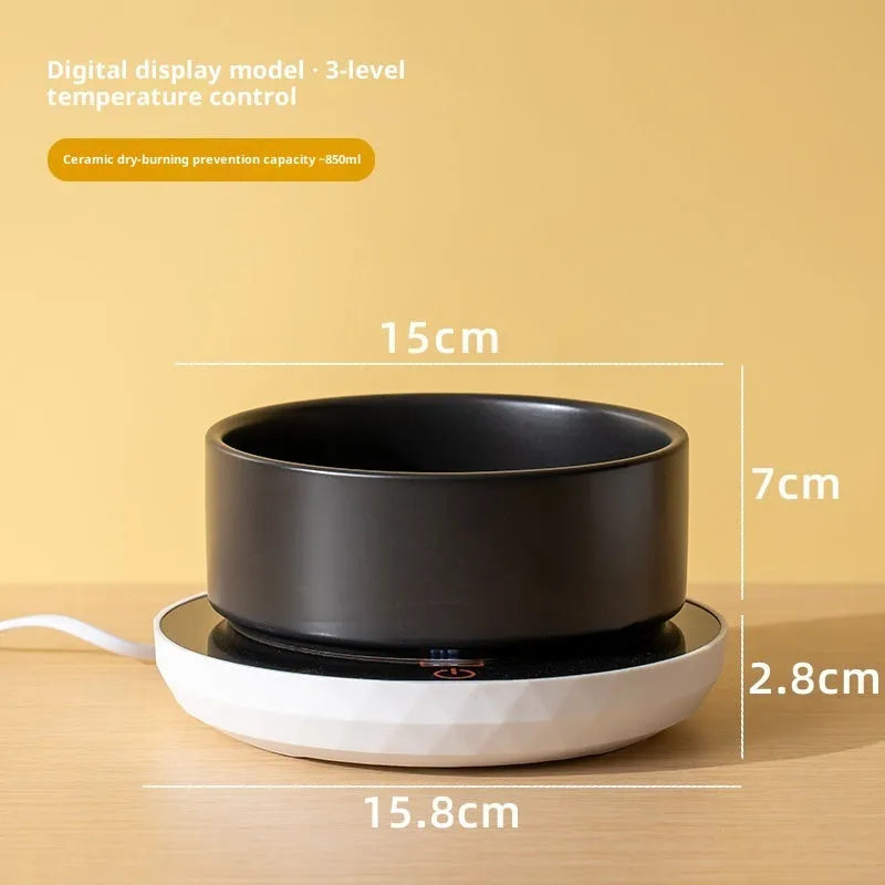 Pet Zen - Cat Bowl Ceramic Heating Constant Temperature Cat Water Bowl - 0
