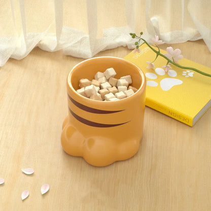 Pet Zen - Cat Bowl Ceramic High Foot Protection Cervical Spine Large - Bowls