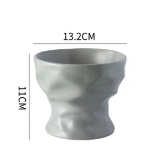 Pet Zen - Cat Bowl High Ceramic Protection Cervical Spine Dog Food Basin - 0