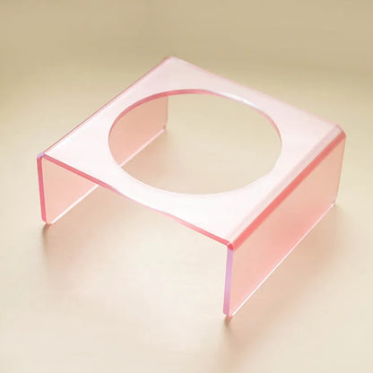Pet Zen - Cat Bowl Rack Acrylic Dog Bowl Anti-tumble - 0