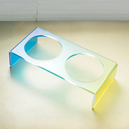 Pet Zen - Cat Bowl Rack Acrylic Dog Bowl Anti-tumble - 0