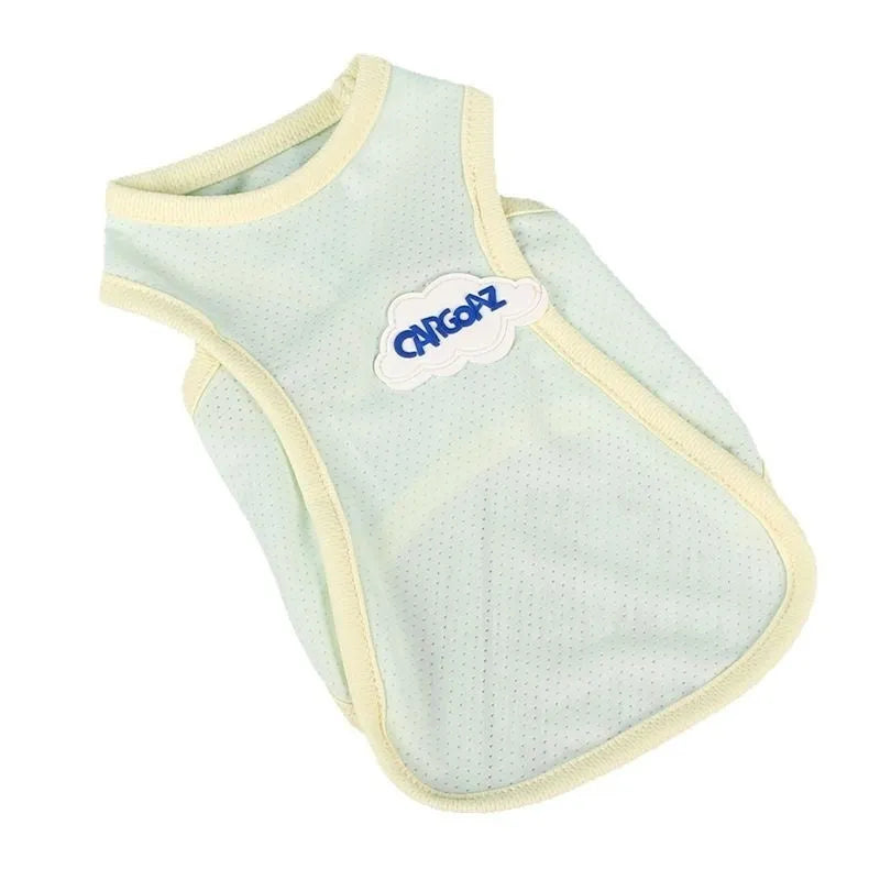 Pet Zen - Cat Clothes Anti Lint Summer Thin Vest - 0