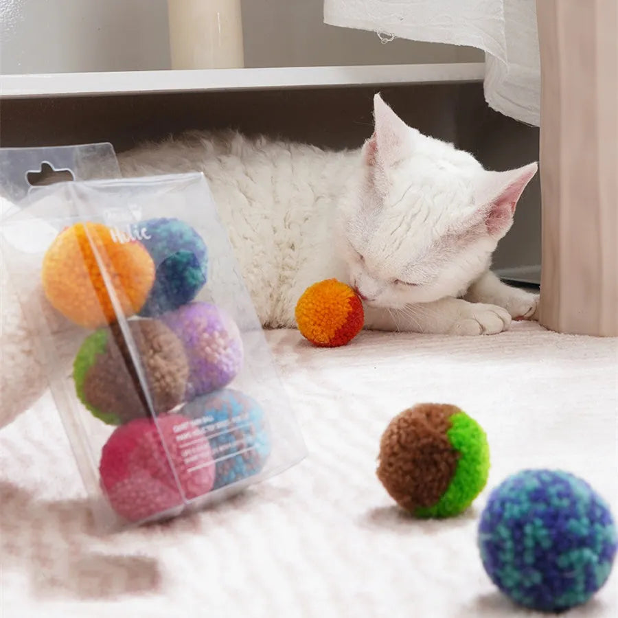Pet Zen - Cat Quiet Hair Ball Pet Toy - 0
