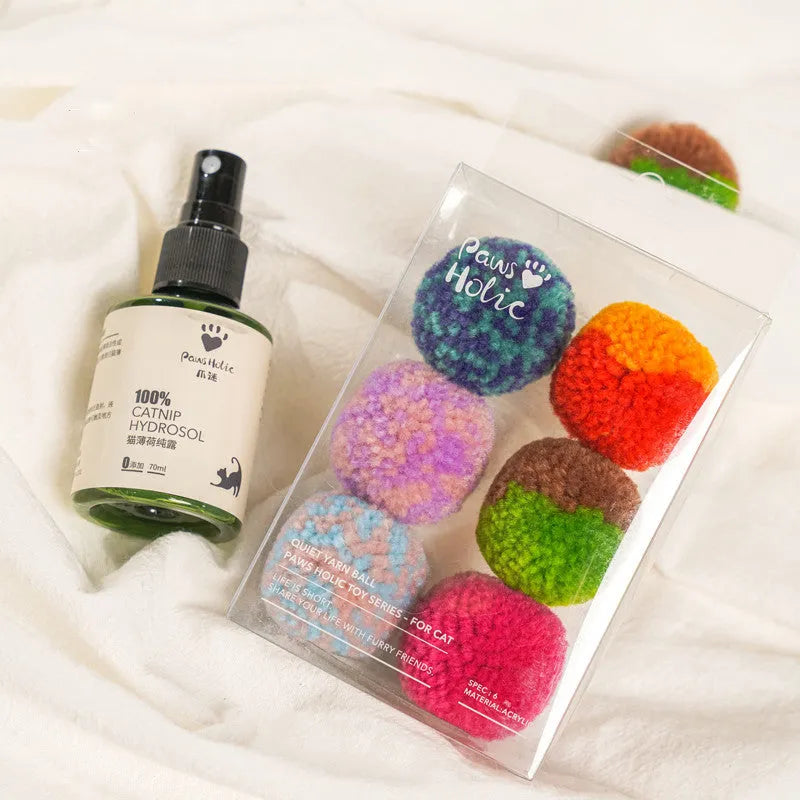 Pet Zen - Cat Quiet Hair Ball Pet Toy - 0