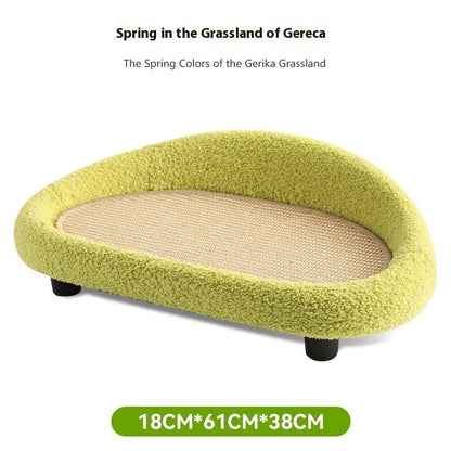Pet Zen - Cat Scratch Board Cat Sofa Cat Nest Integrated Sisal Anti-dandruff Scratch-resistant Cat Claw Grinding Artifact - 0