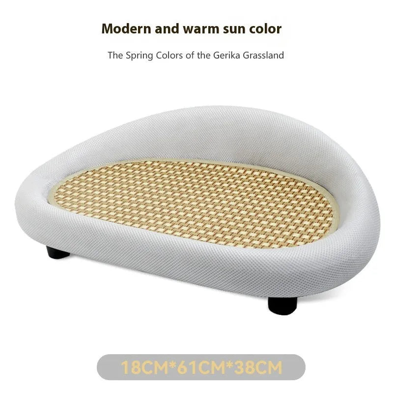 Pet Zen - Cat Scratch Board Cat Sofa Cat Nest Integrated Sisal Anti-dandruff Scratch-resistant Cat Claw Grinding Artifact ...