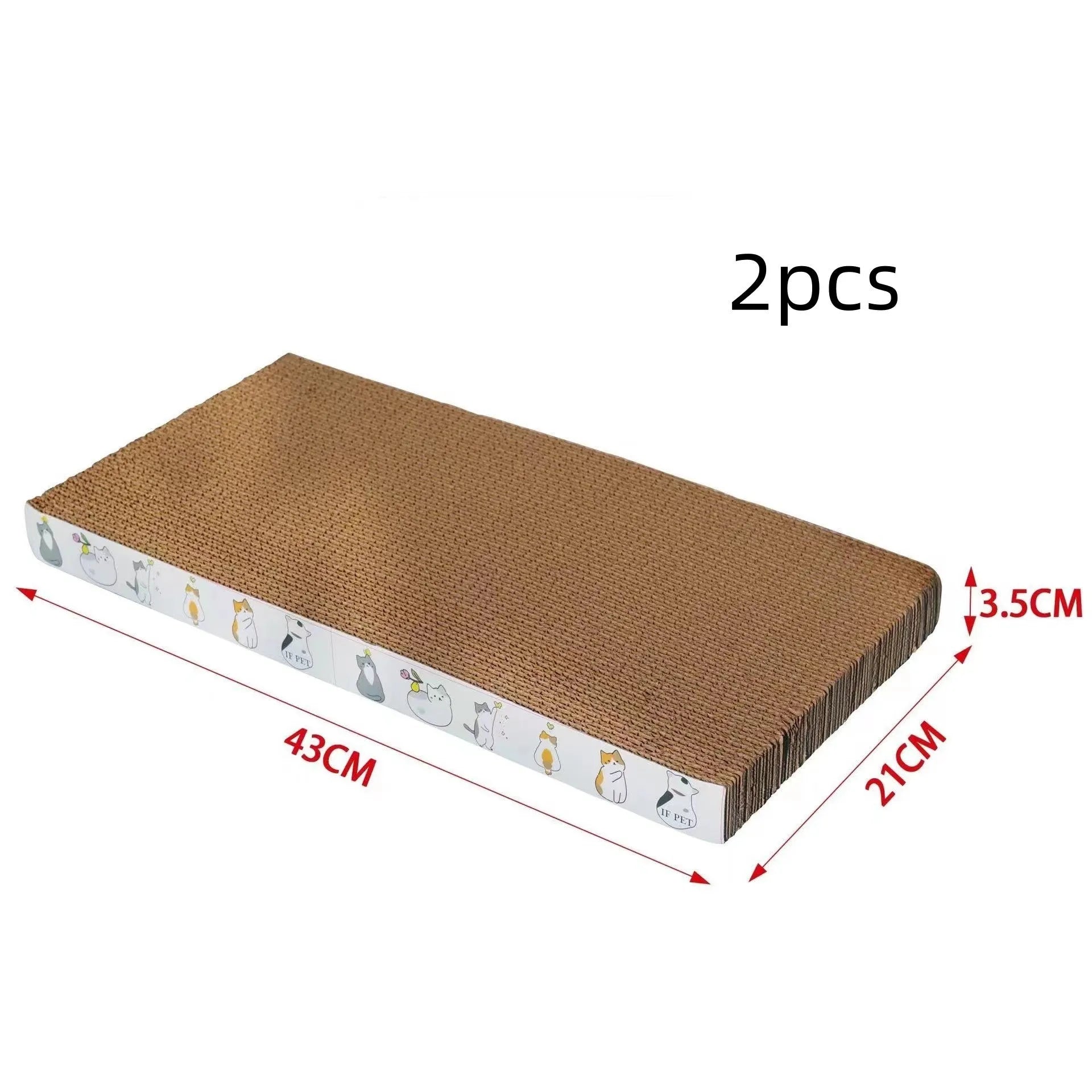 Pet Zen - Cat Scratch Board Is Durable And Thickened Toys Does Not Drop Debris - Cat Scratching