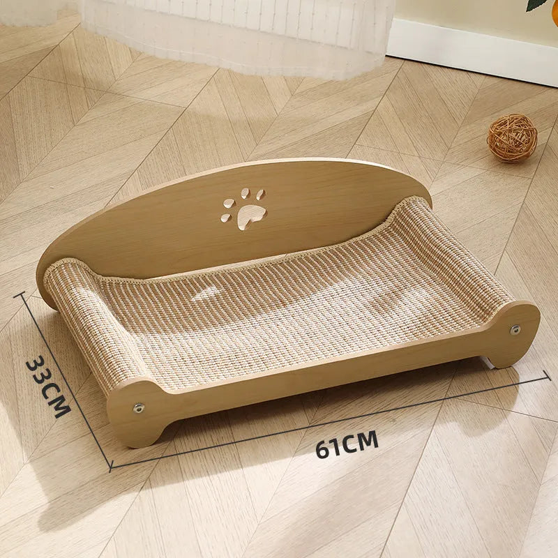 Pet Zen - Cat Scratch Board Sisal Sofa - Cat Scratching