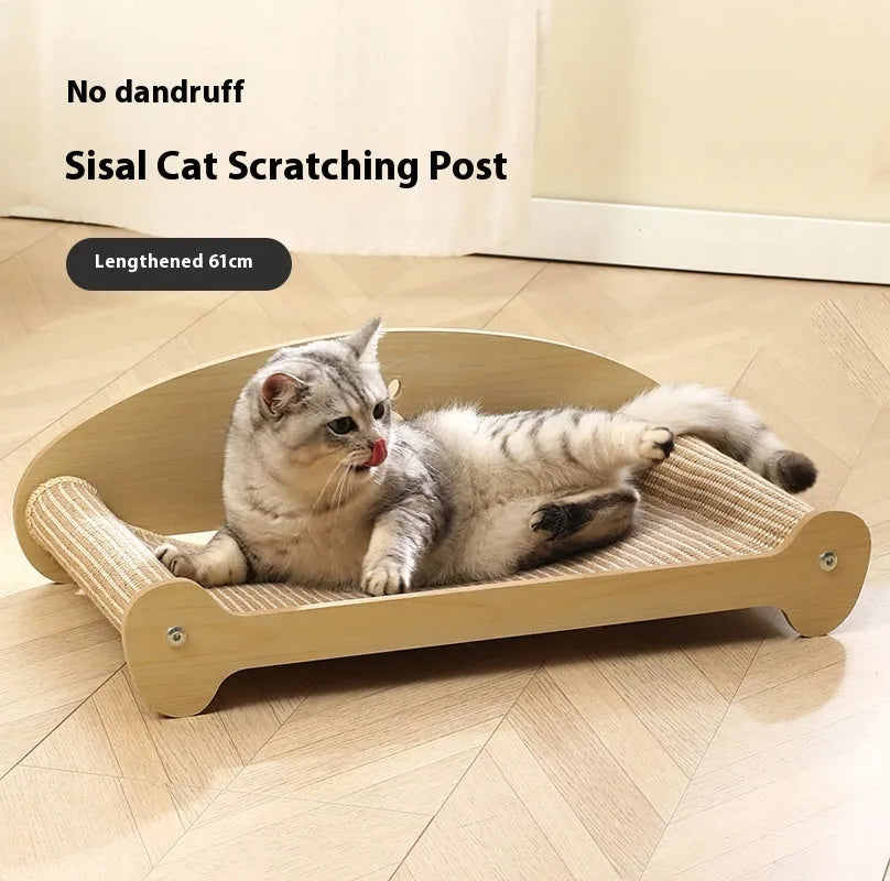 Pet Zen - Cat Scratch Board Sisal Sofa - Cat Scratching
