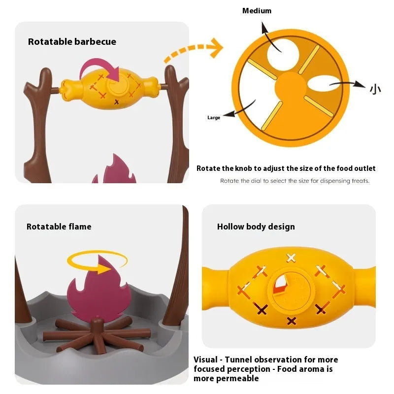 Pet Zen - Cat Toy Self-Hi Relieving Stuffy Artifact Freeze-dried Leakage Food Feeder - Cat Toys