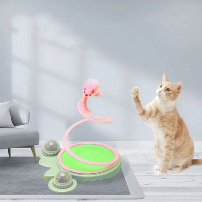 Pet Zen - Cat Toy Spring Coil To Relieve Boredom By Oneself - Cat Toys